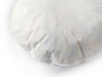 Binnenkussen met polyether vlokken, rond