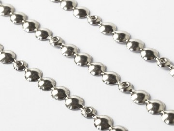 Siernagelstrips, zilver